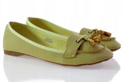  Balerinacipő Mokaszin Női Cipő Gyönyörű 1986 méret 37 (7F-QH82301)
