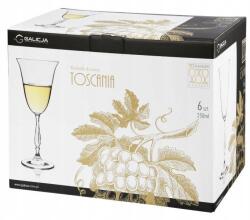 Galicja Fehérboros Poharak Bohemia Toscania 250ML (23110)