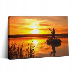 Wallfluent Vászonkép Canvas Vendégszoba Modern Horgász Nap 30x20 (010030010150000001858)