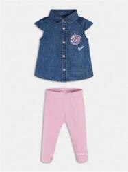 Guess Leggings Szett Tunikával És Patentos Záródással (3-6 Hónapos) (390054)