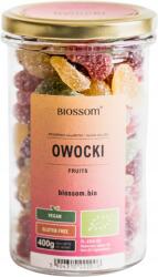  Bio Vegán Gyümölcszselé 400G Zselatinmentes Vegán Gluténmentes Biossom (BIO ŻELKI OWOCOWE WEGAŃSKIE 400G BEZ ŻELATYNY)
