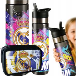 Wyczaruj Prezent Iskolai Tolltartó Kulacs Felszereléssel Real Madrid CR7 (DZIEŃ DZIECKA DO SZKOŁY URODZINY MIKOŁAJ)