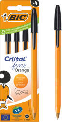 BIC 39. Golyóstoll fekete Bic 4 db (516835)