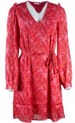 VILA Vilayla Vie L/s Short Dress Ruha méret36 (14083031)