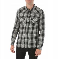 Diesel East Diesel férfi kockás ing fekete-fehér klasszikus pamut méret S (A00739-0DBAB-9XXA)