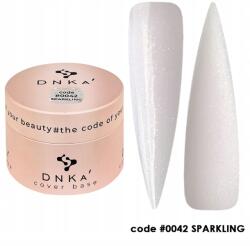 DNKa Cover Base 0042 Sparkling, 30 ml színes körömlakk alap (4823122101020)