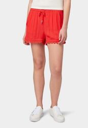 Tom Tailor Rövidnadrág, Size S, piros, megkötős, viszkóz (378775)