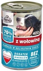 Frendi Nedves Kutyaeledel Felnőtt Marhahúsos Konzerv 400g