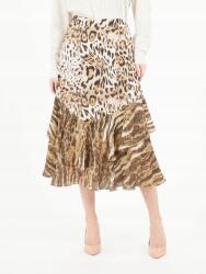 Guess Állatmintás Midi Szoknya, Size L, bézs, poliészter (597133)