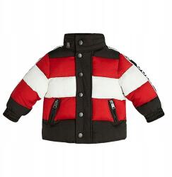 Guess Háromszínű Pehely Kabát, 3-6 hó, többszínű, poliamid (387192)