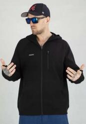 Prosto Zip Tech Speedy kapucnis pulóver Prosto, fekete (5904978965529)