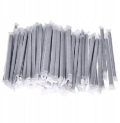  Szívószál cső Shake papírhoz fekete konfekcionált 20cm x 10mm 200db (141/3533)