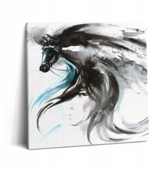 Wallfluent Fotótapéta Étkezőbe Vállra Festett Absztrakt Ló 60x60 cm (010030010270000074829)