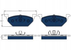 TRW GDB1984BTE Fékbetét készlet, tárcsafékek
