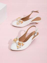 Shein Fehér Balerina Magassarkú Masni (31, 5) (587657)