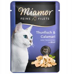 Miamor Nedves Macskaeledel Tonhal Darabok Tintahal Zselében 100G