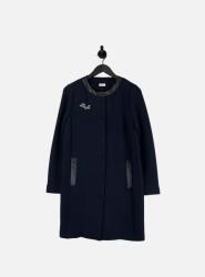 LIU JO Sötétkék Patentos Kabát (M) (388932)