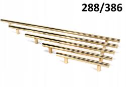 Gamet Bútorfogantyú tartó arany fényes 288/368 PIONAT1 (reling)