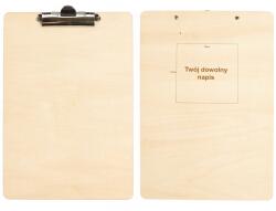 Techrebal Clipboard Fa A3 Alátét Gravírozás Logó Papírtábla (PRO-D6B7-19075)