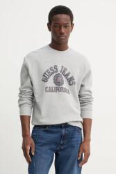 Guess Jeans pamut melegítőfelső - szürke XXL - answear - 20 590 Ft