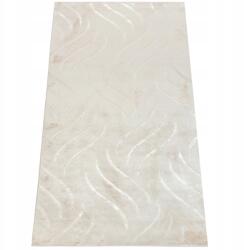 e-floor Glamour Bézs Hálószobai Szőnyeg 80x150CM Puha Divatos Csillogó (508100)