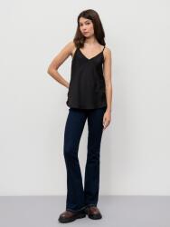 Silvian Heach Fekete Szatén Felső (L) (589801)