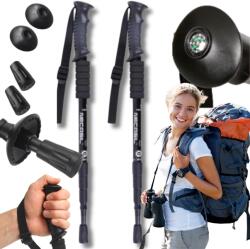 Nordic Walking Botok Gyalogló Botok Állítható Hegyek 2 db (Kijki regulowane lekkie)