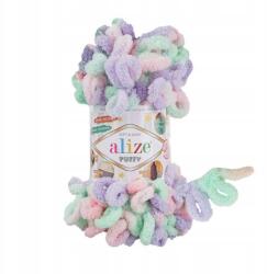 Pasmanterie. eu Alize Puffy Color 5938 fonal hurkapálca szerszám nélkül (17728)