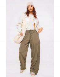 Prettylittlething Khaki Egyenes Nadrág (32) (565446)