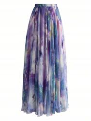 Shein Színes Bő Szabású Maxi Szoknya 44 XXL__XXL