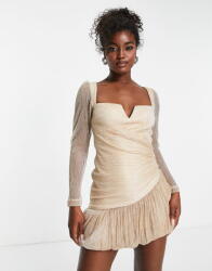 Forever New Arany Csillámos Ruha (42) (526368)