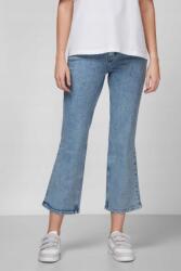 Superdry Kék Magas Derékú Farmer, Size 26/32, pamut, trapéz (471433)