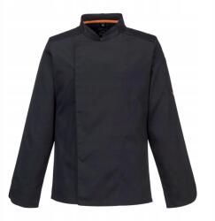 Portwest Szakács Pulóver Fekete Elasztikus Portwest C846 S (C846BKR)