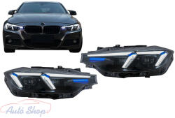  LED fényszórók BMW 3-as sorozat F30 F31 Sedan Touring (2011.10. -2015.05. ) modellekhez, G20 2024 Design frissítéssel