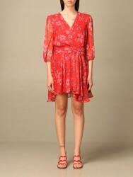 LIU JO Piros, Virágmintás Ruha (M) (411233)