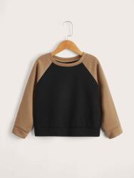 Shein IC14313 Shein Kétszínű Fiú Pulóver 110
