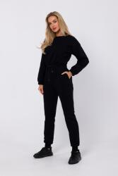 MOE Női Overál Női Alkalmi Kényelmes Hosszú Szárú Fekete 38 M