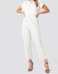 NA-KD Női Nadrág Krémszínű Egyenes