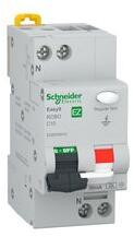 Schneider Electric Áramvédő(FI)-kismegszakító 1P+N 10A C-jelleg 0.03A A-típus 6kA/61009-1 Easy9 Pro Schneider - EZ9D55610 (EZ9D55610)