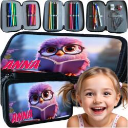 Wyczaruj Prezent Iskolai Tolltartó Iskolai Felszereléssel Madarak A Gyermek Számára