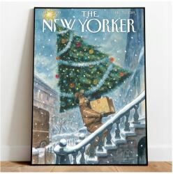  Karácsonyi poszter New Yorker Karácsonyfa 50x70 (Plakat świąteczny dekoracja święta 11)
