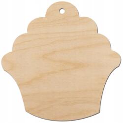 Loveart Fa muffin dekoráció rétegelt lemezből Loveart Decoupage dekoráció (LOV-Sklejka)