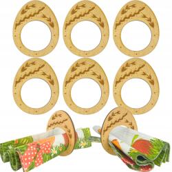 P4U Karácsonyi Szalvétatartó Fa Tojások 6 Db-os Húsvéti Szett (LAS000027)