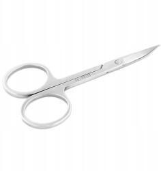 Maxim Rozsdamentes acélból készült hajlított köröm- és bőrkozmetikai olló (5903802811759)