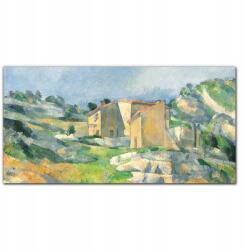 Coloray Vászon falikép Házak festmény 100x50 cm (010030010010000010661)