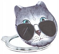 Adar Zsebes Kerek Visszapillantó Tükör Macskák Szemüveggel 6571 (516571)
