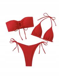 Shein Fürdőruha 3 Részes Piros 38 M__M