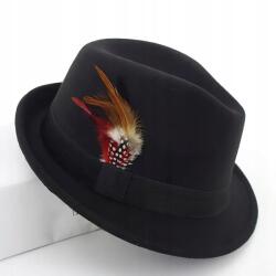 Bajor filc sapka fekete oktoberfest alpen tirol trachten 50-57 cm (689330807659)