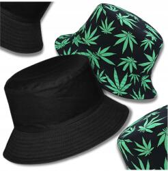 EdiBazzar Kétoldalas levélmintás kalap, Bucket horgászsapka, poliészter, pamut (Kapelusz dwustronny listki Czapka BUCKET)