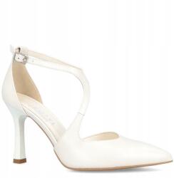 Kotyl Esküvői magassarkú cipő Kotyl 8507 Fehér Gyöngy 40 (KOTYL 8507 BIAŁA PERŁA)